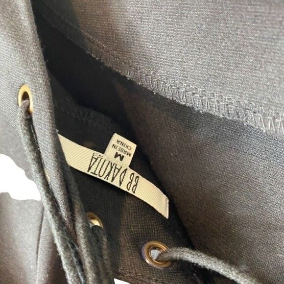 BB Dakota black lace up dress - Picture 3 of 8